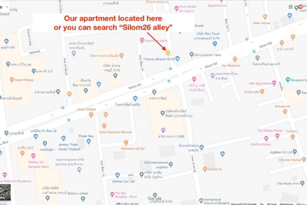 S1 Large Duplex Silom 3 Beds, Full Kitchen Wifi Apartment กรุงเทพมหานคร ภายนอก รูปภาพ