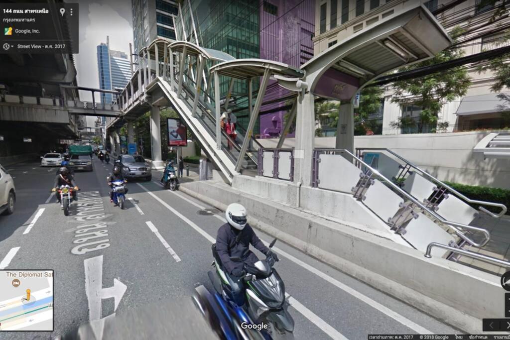 S1 Large Duplex Silom 3 Beds, Full Kitchen Wifi Apartment กรุงเทพมหานคร ภายนอก รูปภาพ